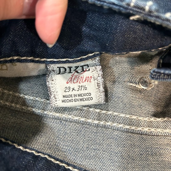 BKE Denim Womens Jeans 29R Dark Wash Faded Bootcut Preppy Casual Denim - Picture 14 of 16